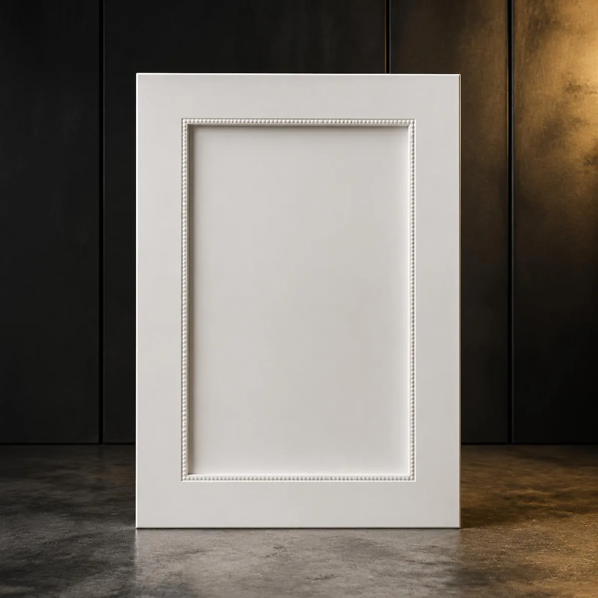 Beaded shaker door