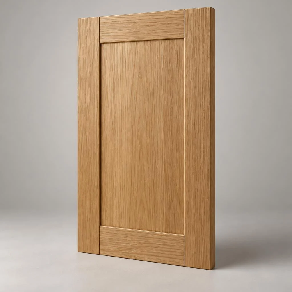 5-piece oak veneered door made in our Croydon factory