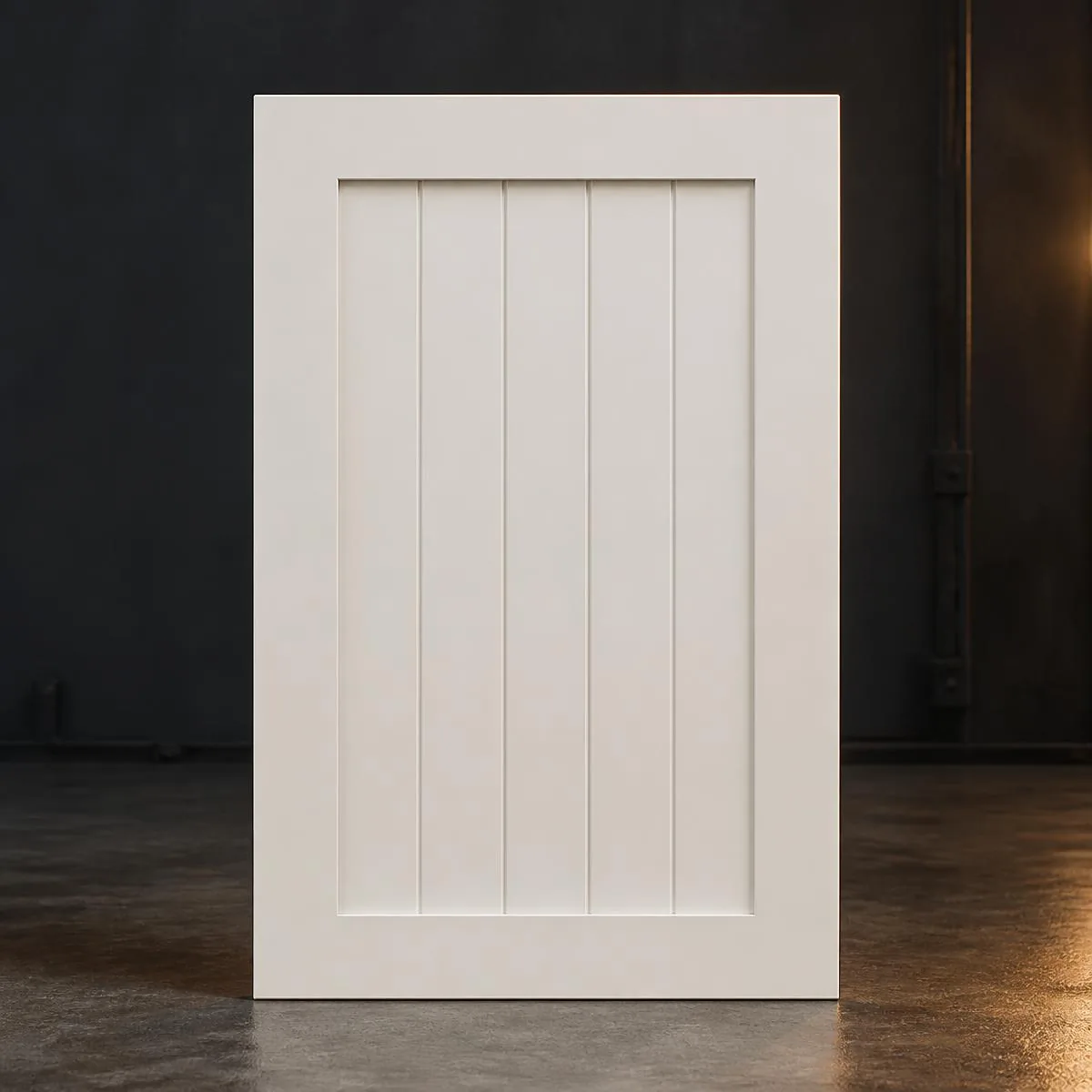 V-groove door made in our Croydon factory