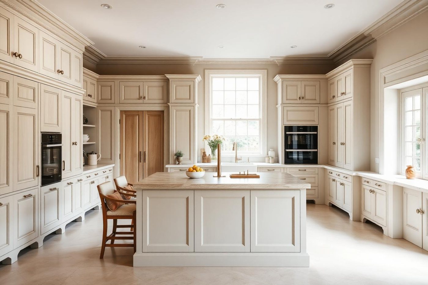 Mixed materials and islands kitchen style we build to order